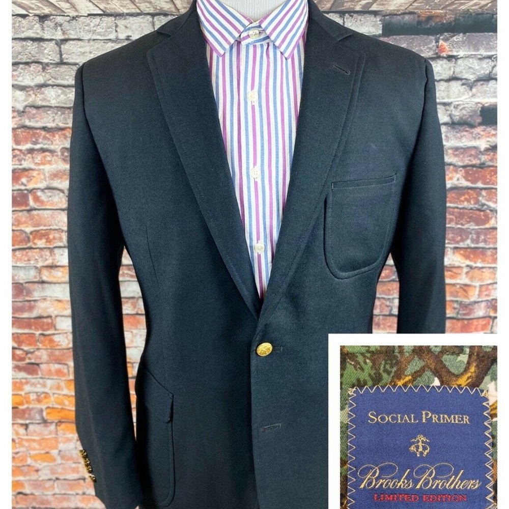 Brooks Brothers Limited Edition Fox Hound Blazer